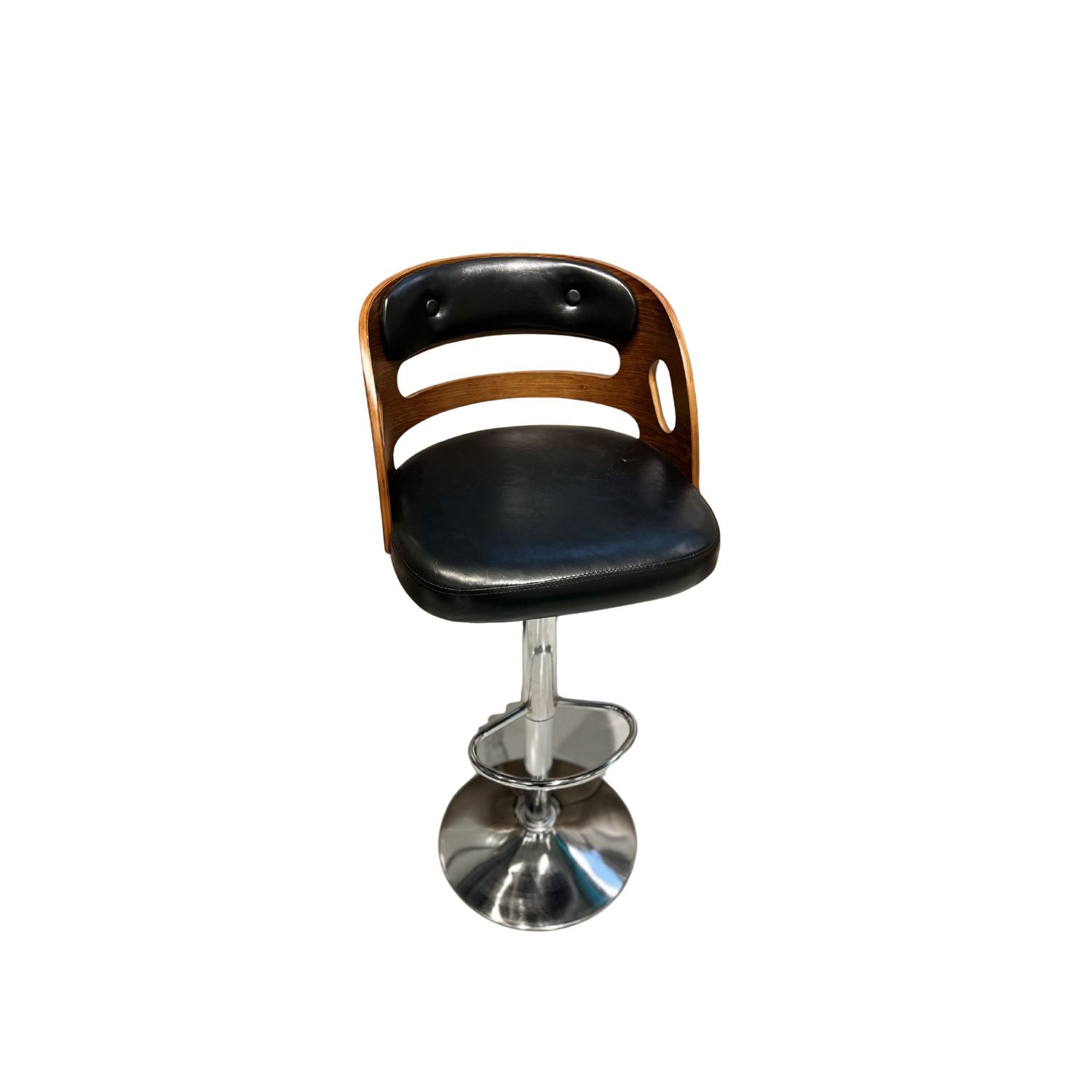 Lion Wooden Barstool – Premium Solid Wood Bar Seating