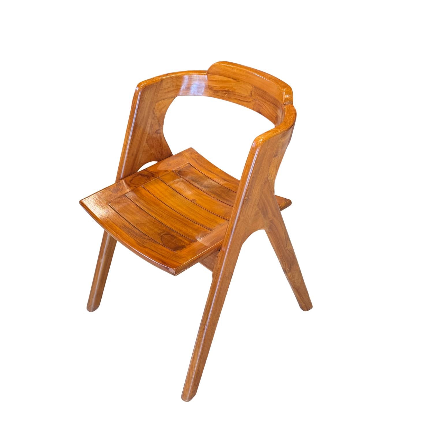 Manley Teak Chair – Solid Teak Wood | Classic & Versatile Seating