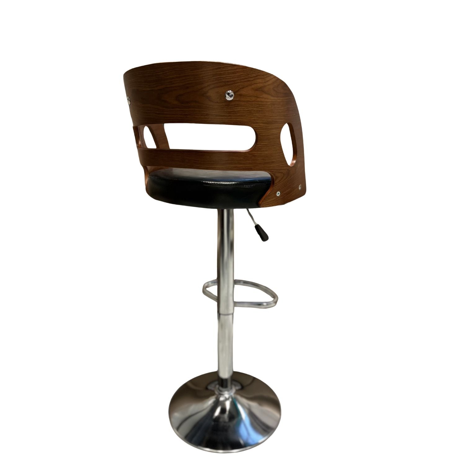 Lion Wooden Barstool – Premium Solid Wood Bar Seating