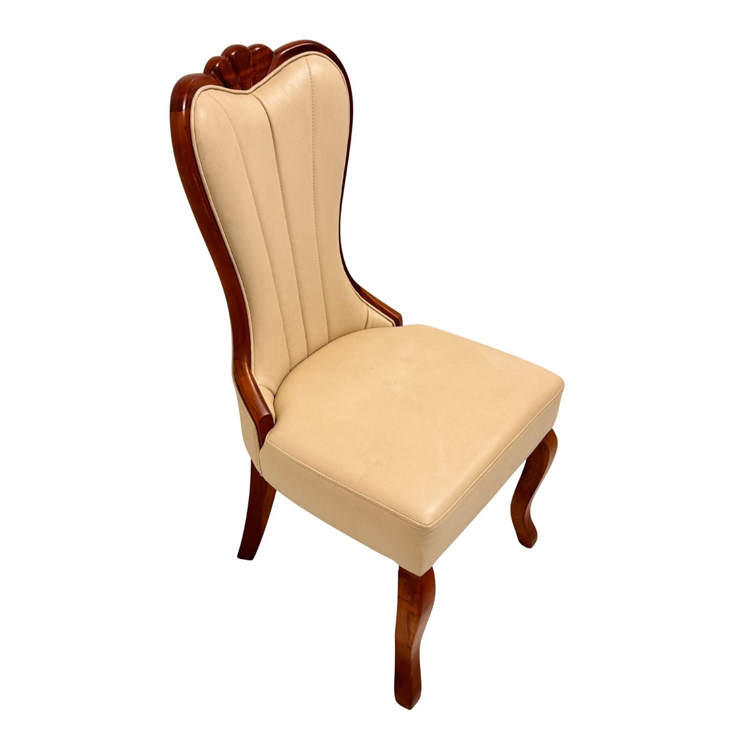 XAVIO 6-SEATER DINING SET | TREATED MAHOGANY & CERAMIC TOP | 6×3.5 FT
