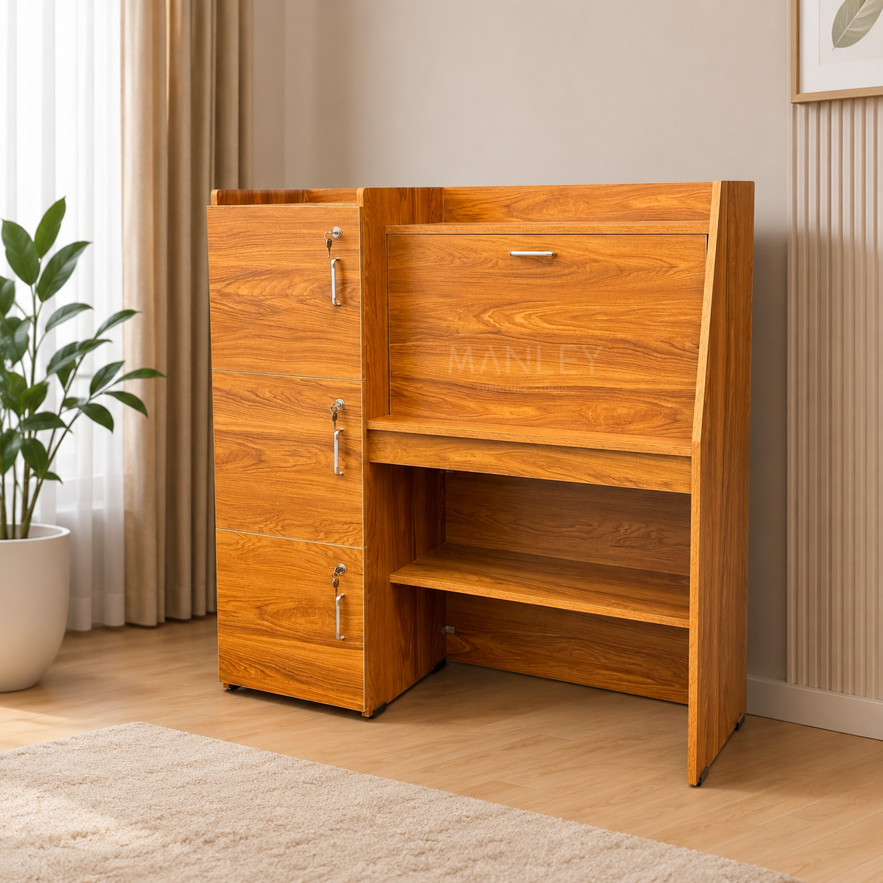 SMART STUDY TABLE | PARTICLE BOARD