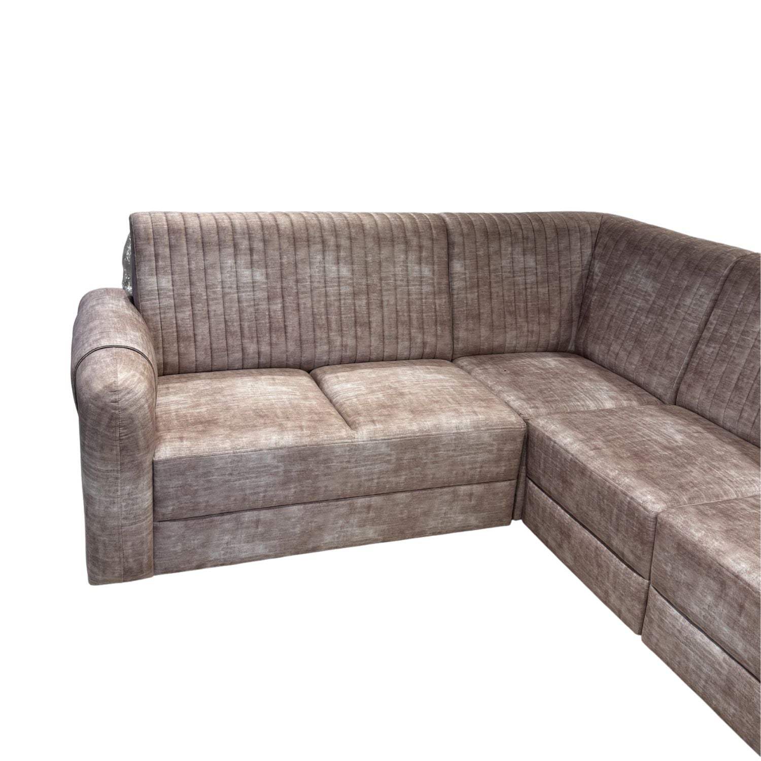 Plush 3+2 Corner Sofa – Fabric
