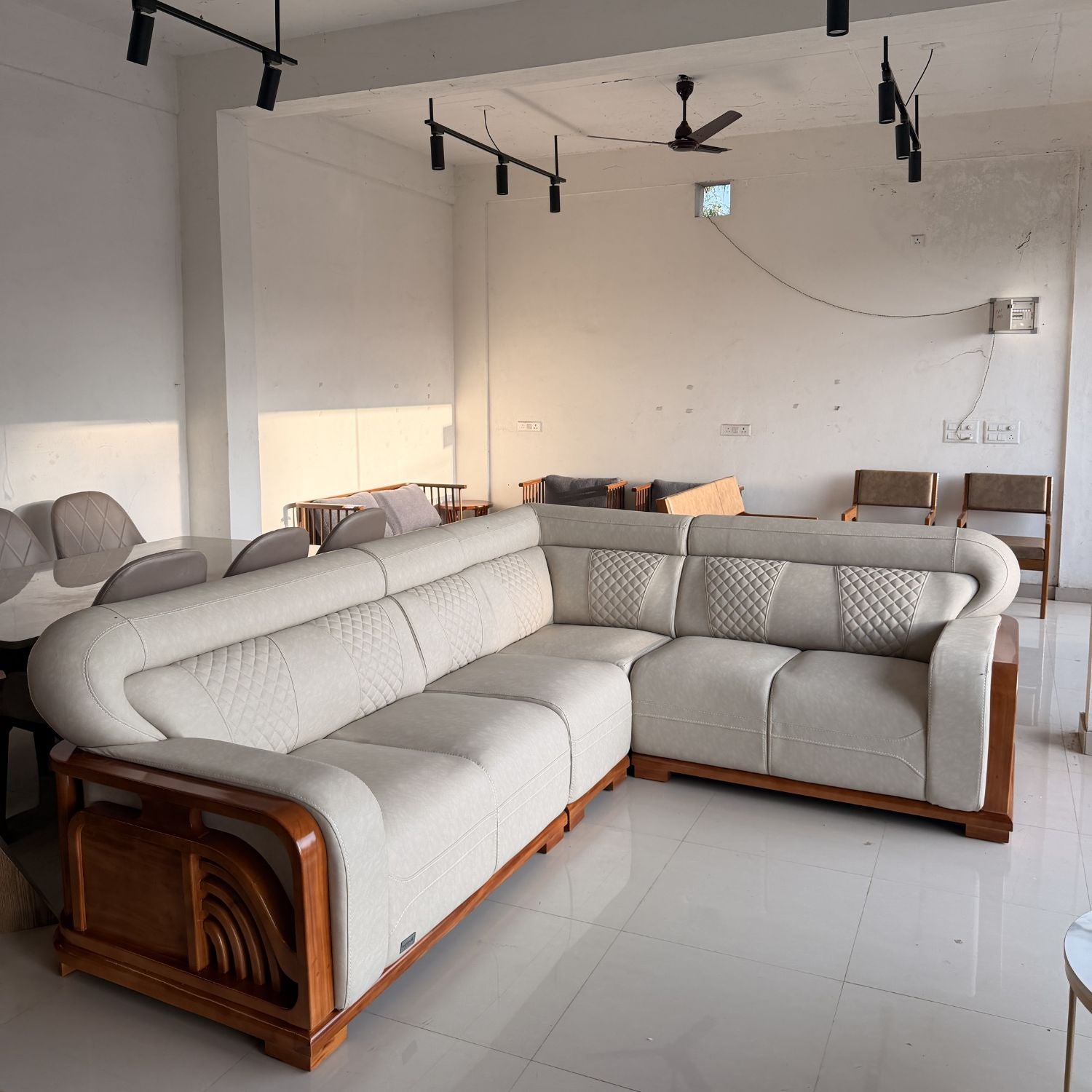 Quill 3+2 Corner Sofa – Fabric