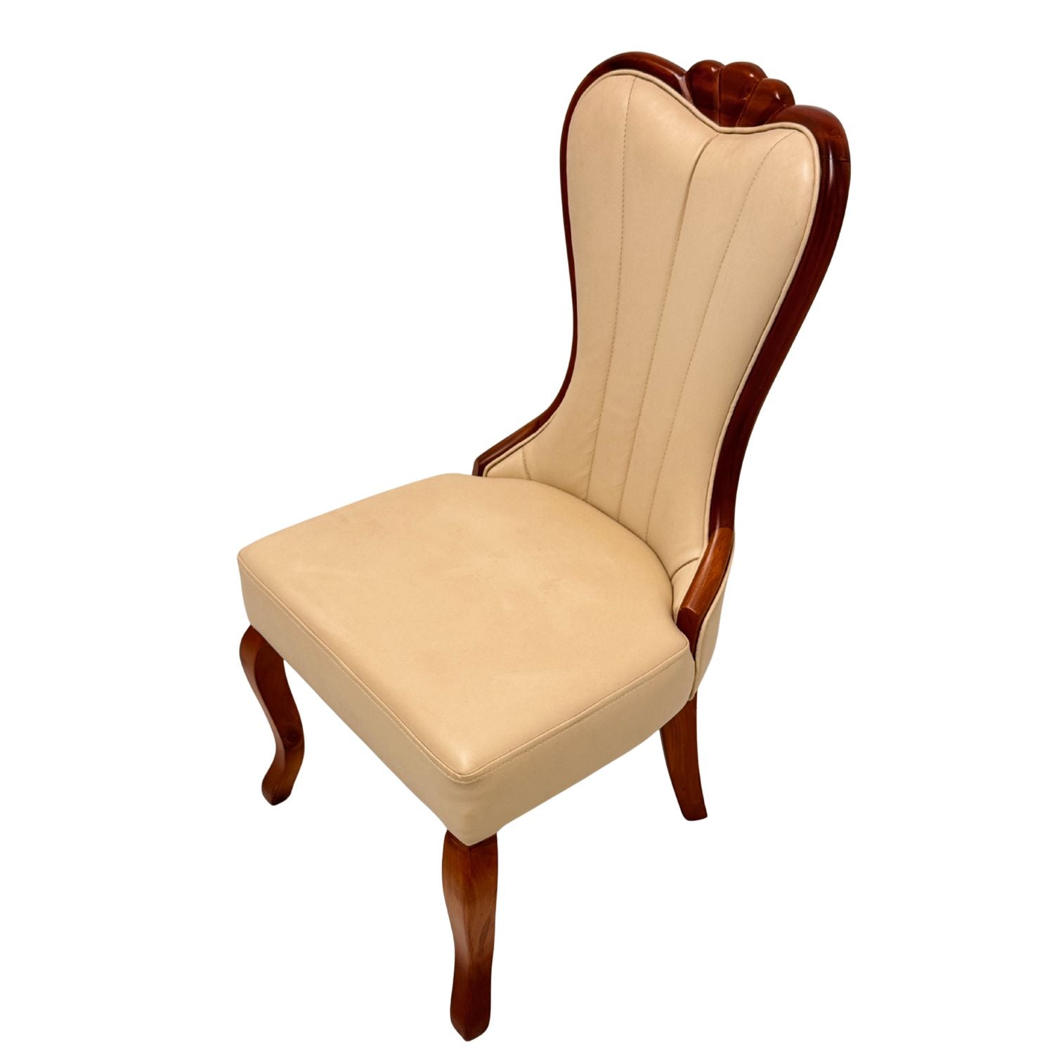 XAVIO 6-SEATER DINING SET | TREATED MAHOGANY & CERAMIC TOP | 6×3.5 FT
