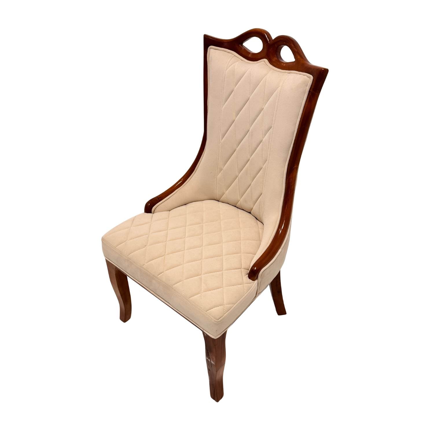 Spaniel Dining Set – Treated Mahogany Wood | Onyx & Ceramic Top Options