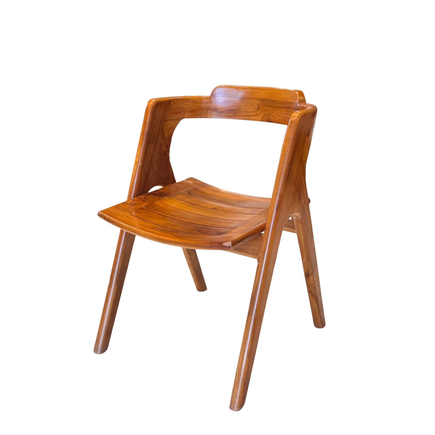 Manley Teak Chair – Solid Teak Wood | Classic & Versatile Seating