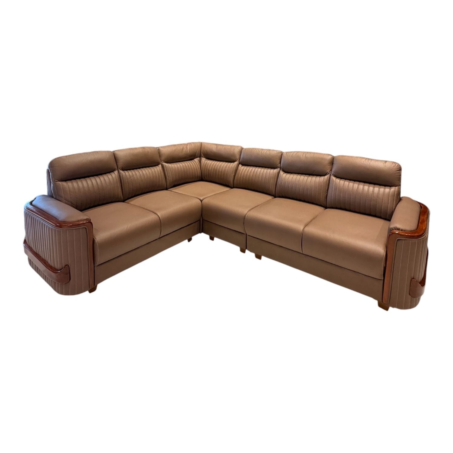 Primer 3+2 Corner Sofa – Fabric Brown