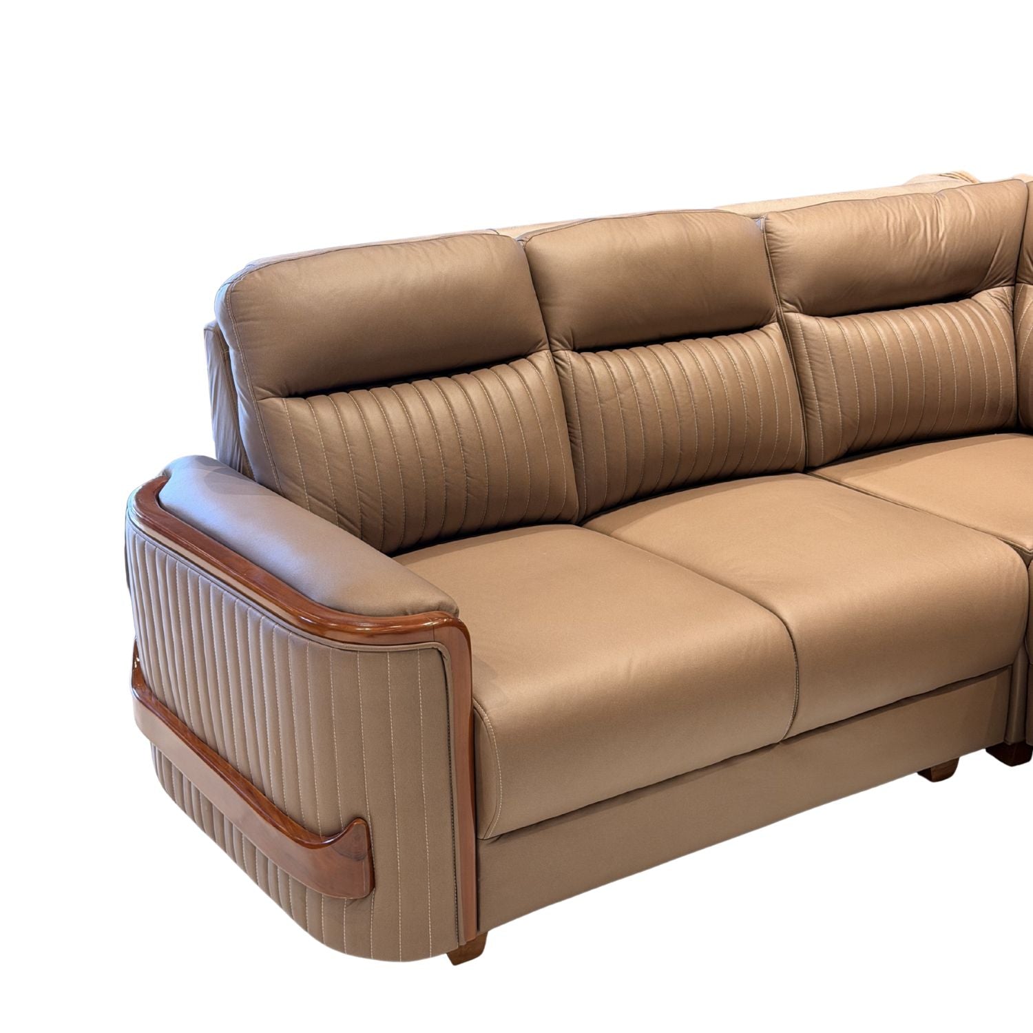 Primer 3+2 Corner Sofa – Fabric Brown
