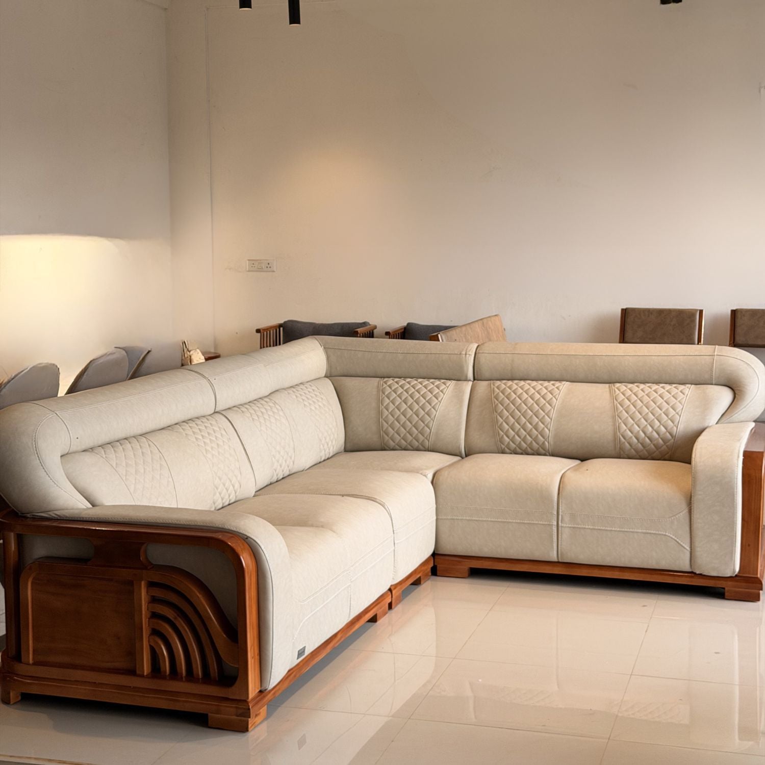 Quill 3+2 Corner Sofa – Fabric