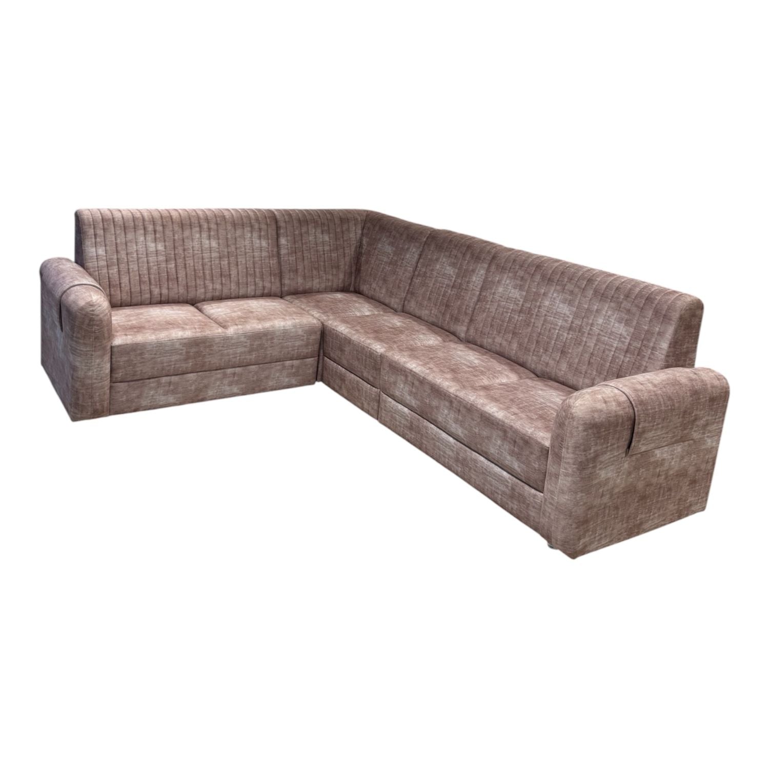 Plush 3+2 Corner Sofa – Fabric