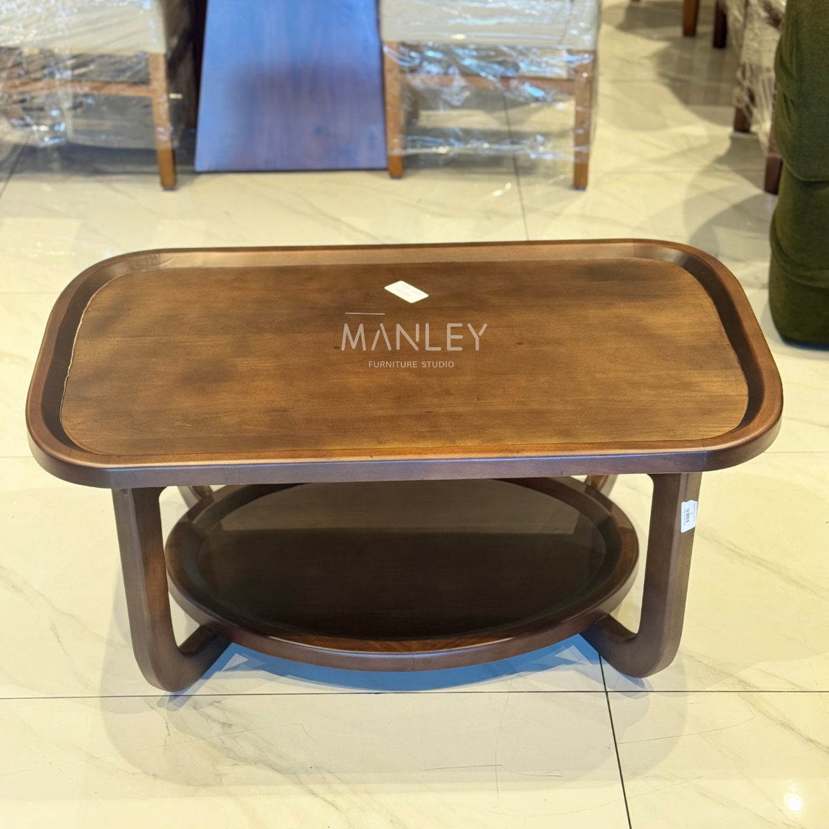 VENTO COFFEE TABLE | TREATED MAHOGANY WOOD