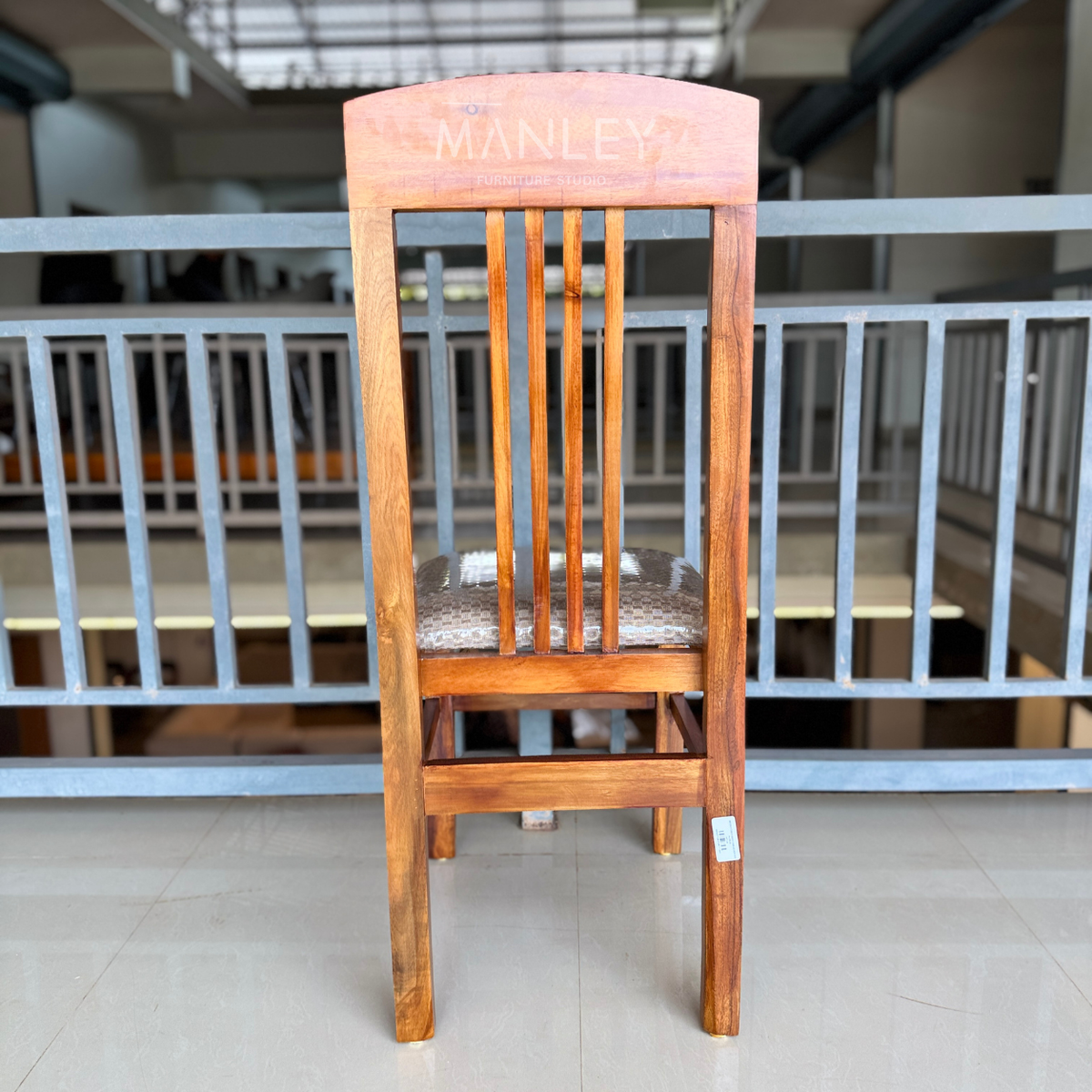 ZIYON DINING CHAIR | ACACIA WOOD WITH CUSHION