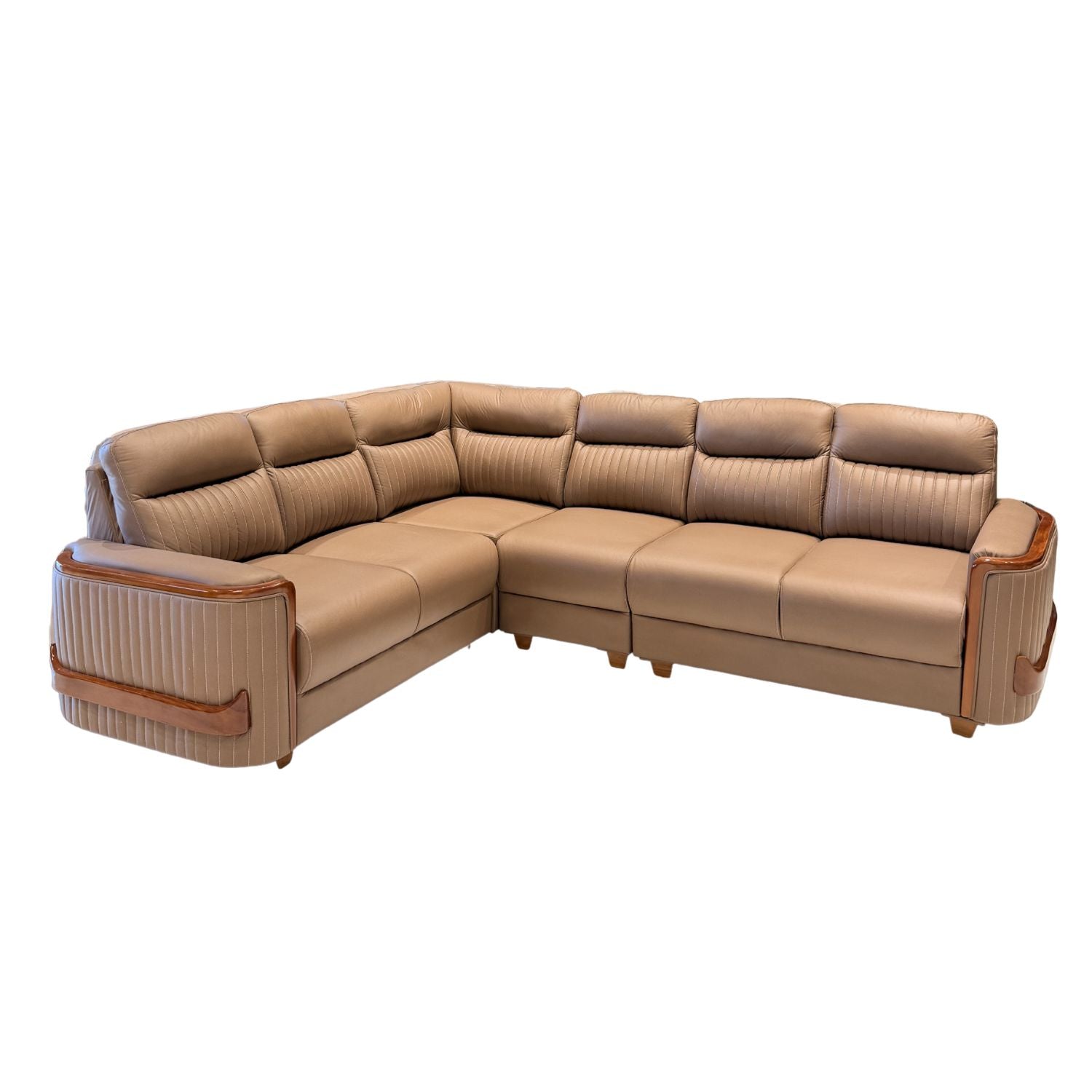 Primer 3+2 Corner Sofa – Fabric Brown