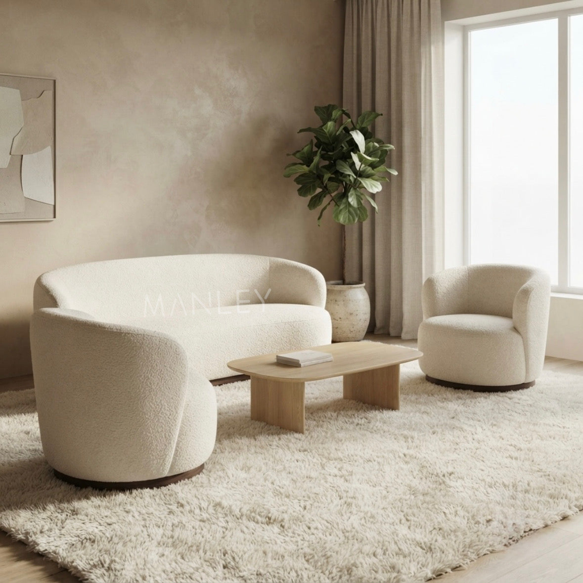 ZIYA  3+1+1 SOFA SET