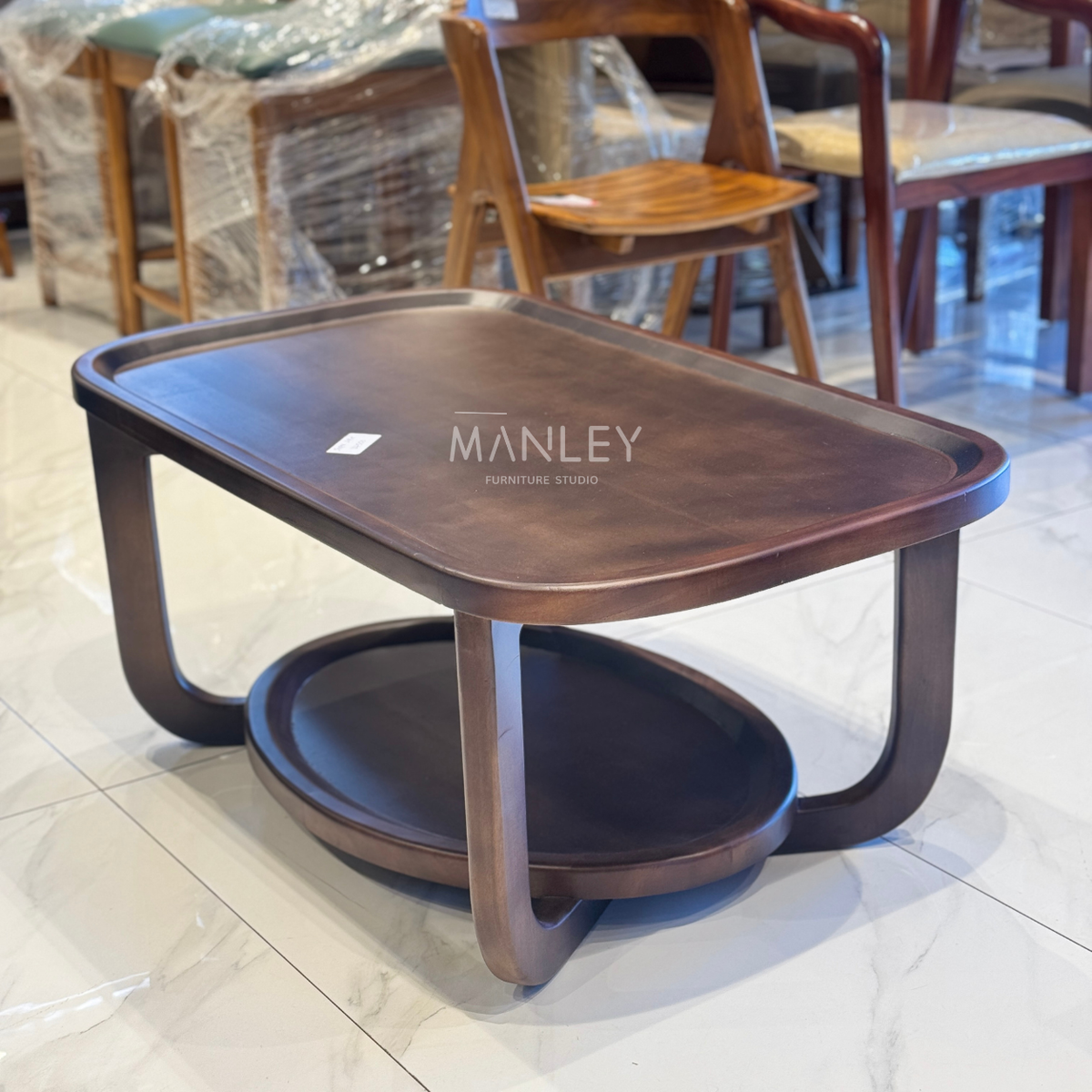 VENTO COFFEE TABLE | TREATED MAHOGANY WOOD