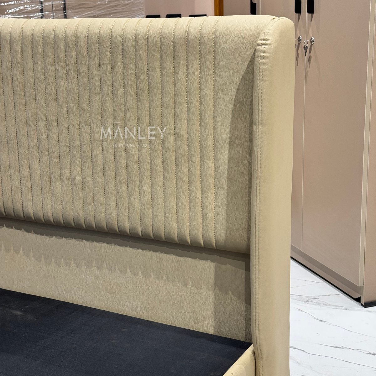 PALACE ACACIA PLY COT | CUSHION HEADBOARD | 5 FEET