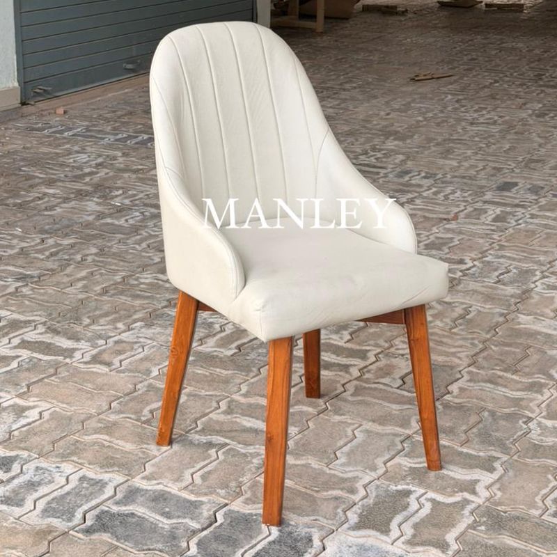 Manley Dining Chair – Treated Mahogany & Teak Wood Leg Options | 5-Year Warranty