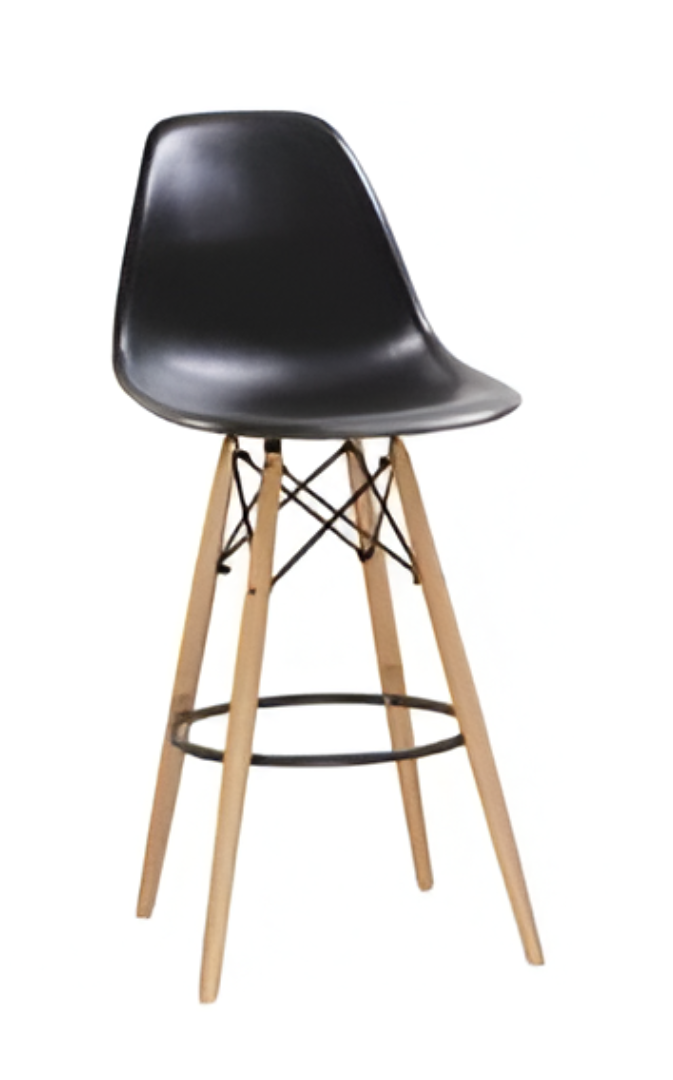 Trendy Barstool Wooden Leg