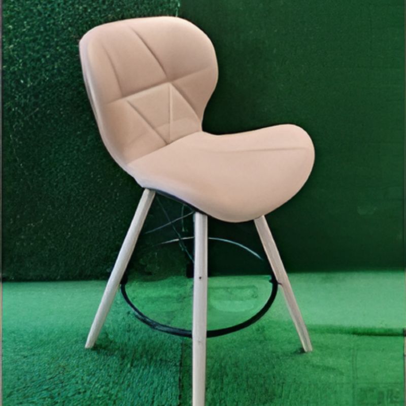 Butterfly Barstool Wooden Leg
