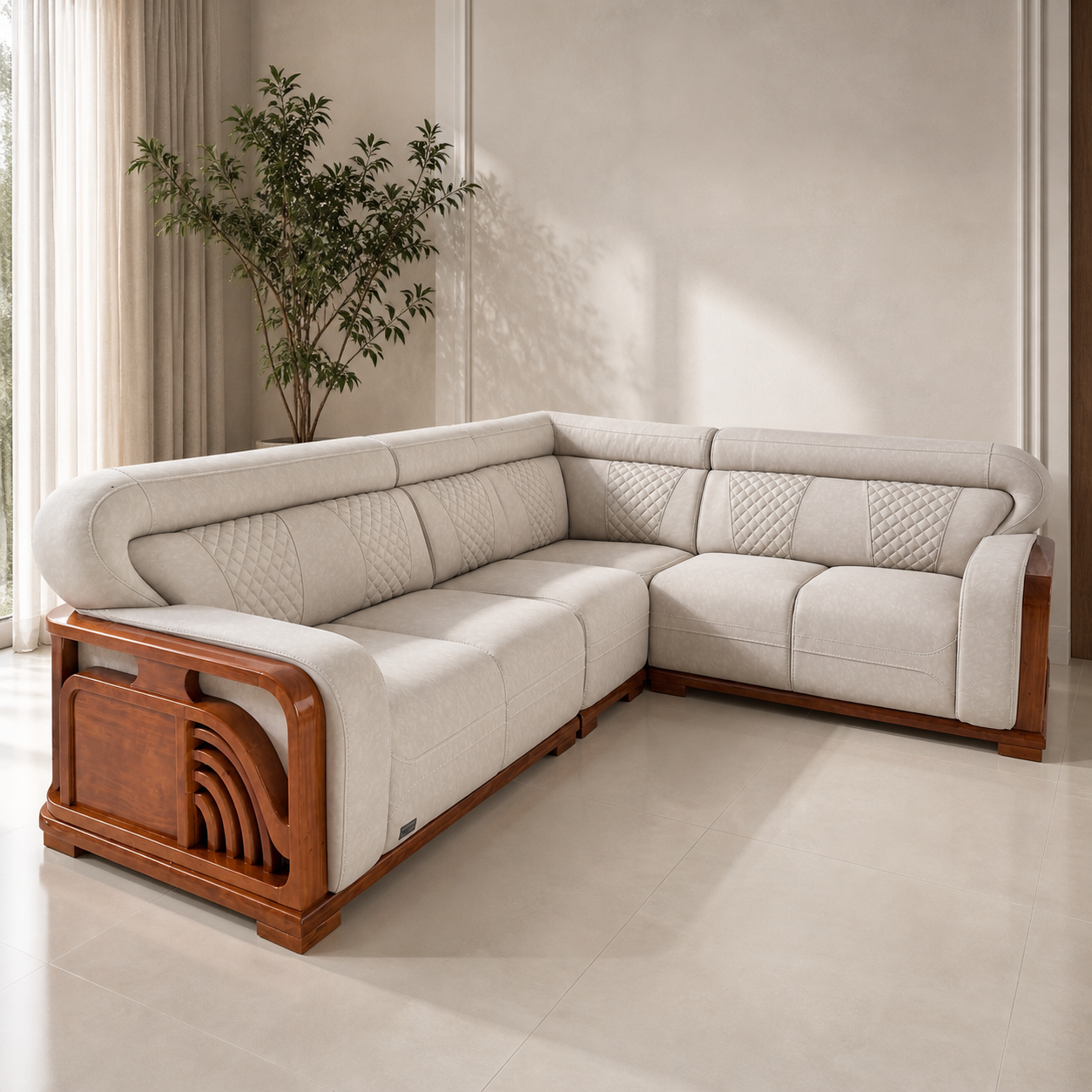 Quill 3+2 Corner Sofa – Fabric
