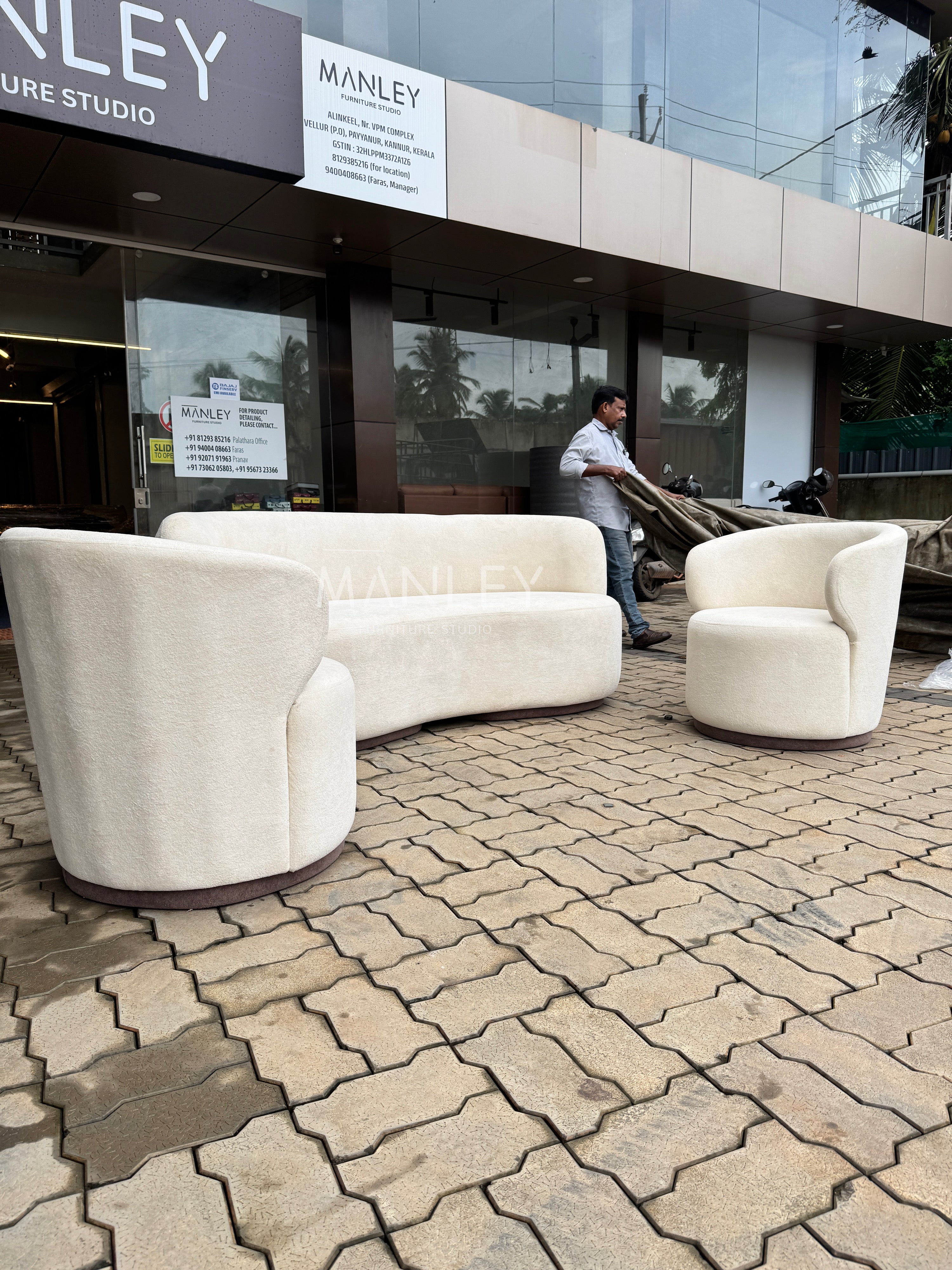 ZIYA  3+1+1 SOFA SET