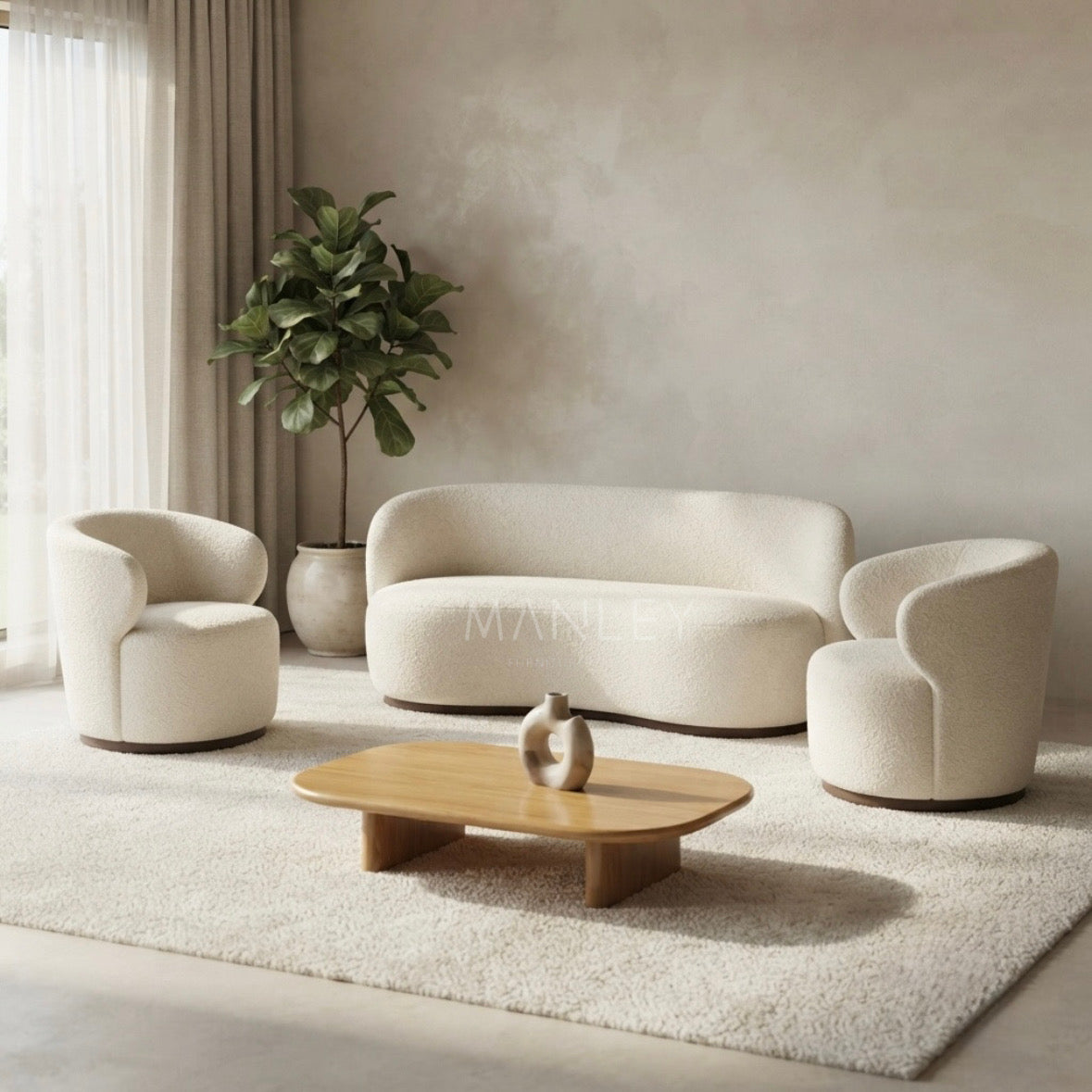 ZIYA  3+1+1 SOFA SET