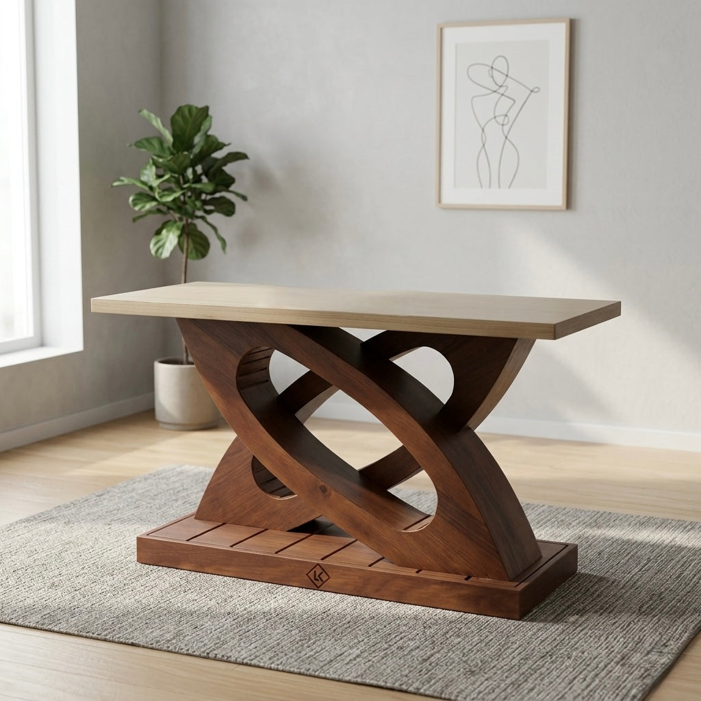 Carbo Dining Set – Ceramic Top | Treated Mahogany & Forest Acacia | Art Leather Chairs | 5-Year Warranty