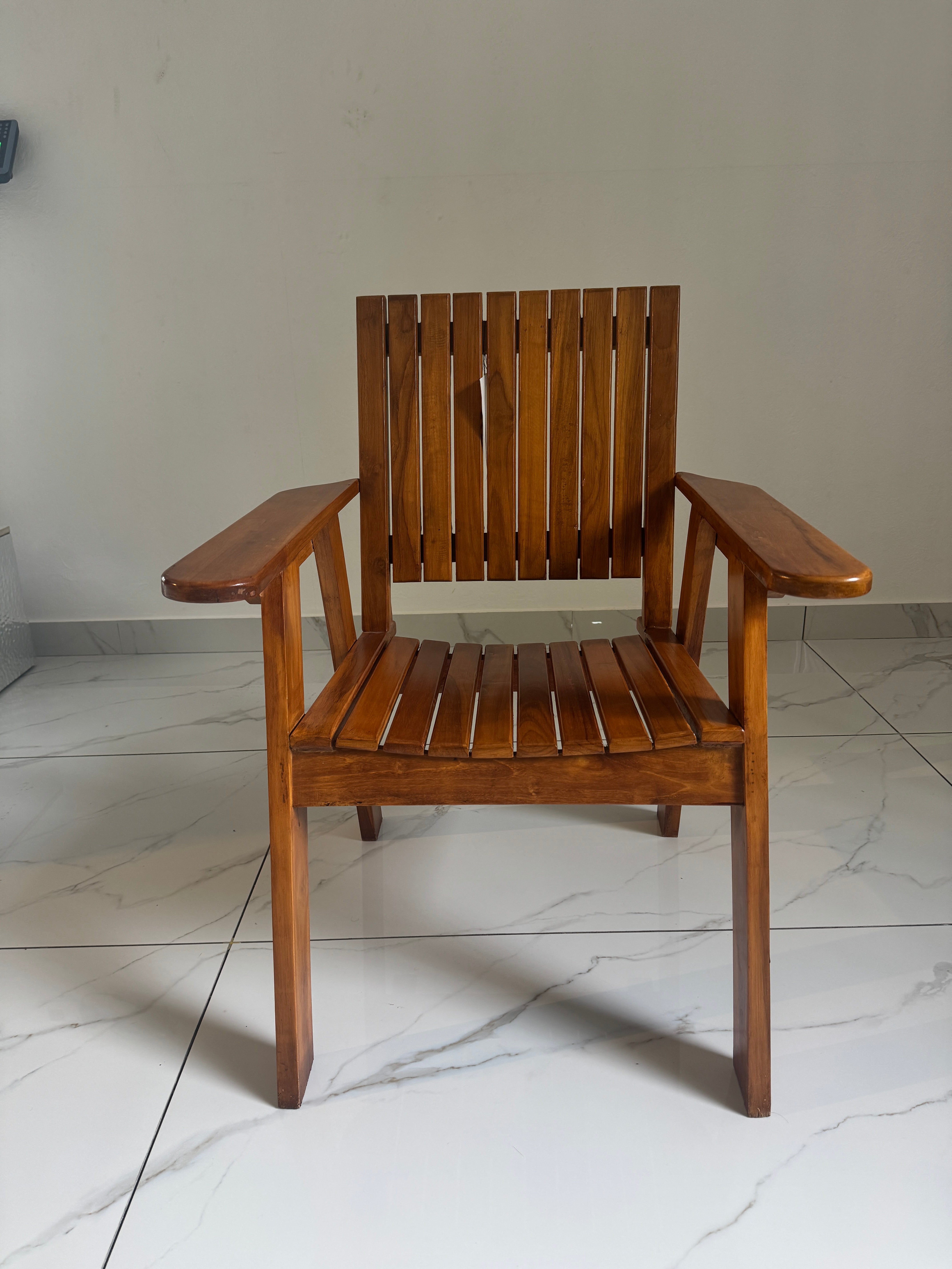 FORBE SINGLE SITOUT CHAIR -FULL TEAK WOOD