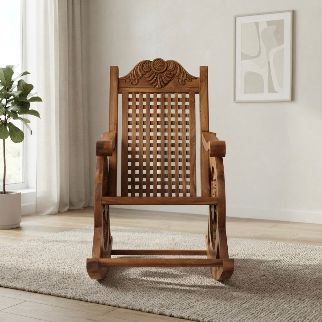 ROYAL EASY CHAIR | SOLID TEAK WOOD | 80-MONTH WARRANTY