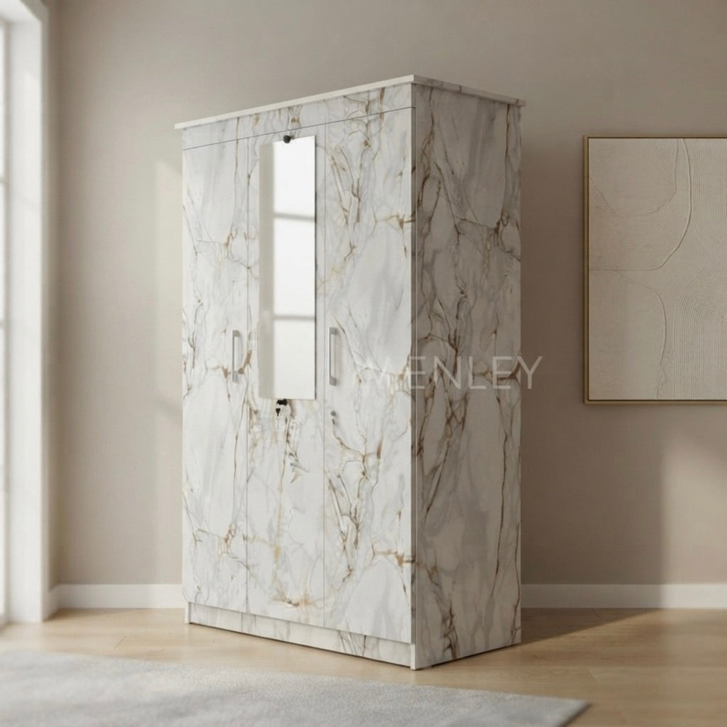 FRENSCO 3-DOOR WARDROBE | PREMIUM BEDROOM STORAGE