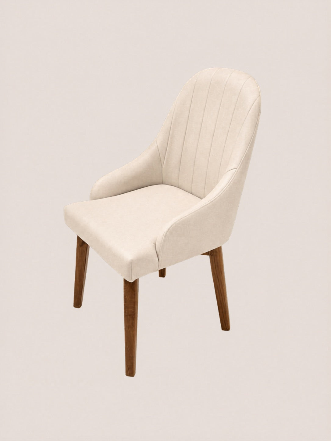 LOFT DINING CHAIR | FABRIC SEAT | MAHOGANY OR TEAK LEGS