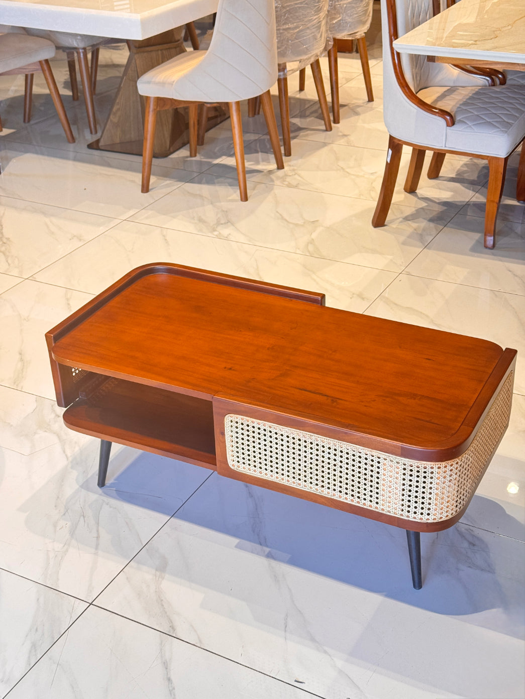 Vivo Coffee Table – Premium Solid Wood | Living Room Centrepiece