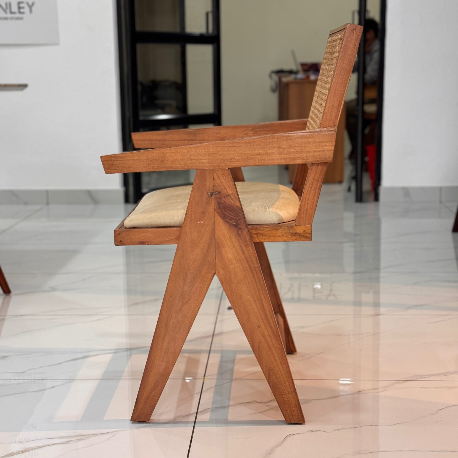 CLASSIC CANE CHAIR | ACACIA WOOD & NATURAL CANE | CUSHION SEAT