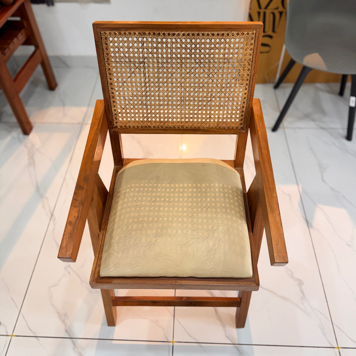 CLASSIC CANE CHAIR | ACACIA WOOD & NATURAL CANE | CUSHION SEAT