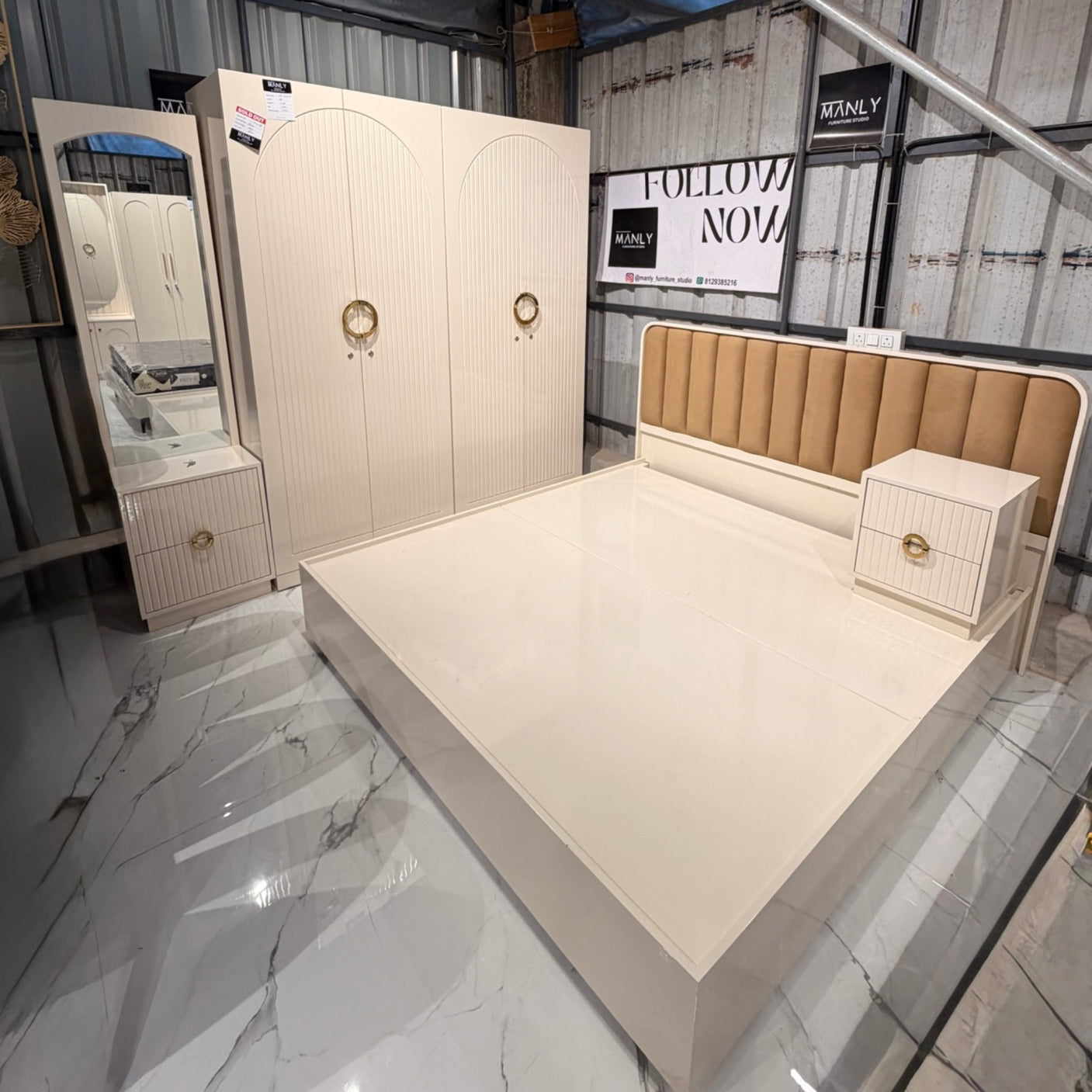 Bedroom Set Cream