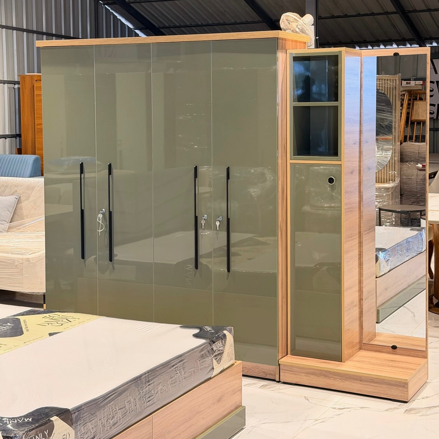 Bedroom Set Green