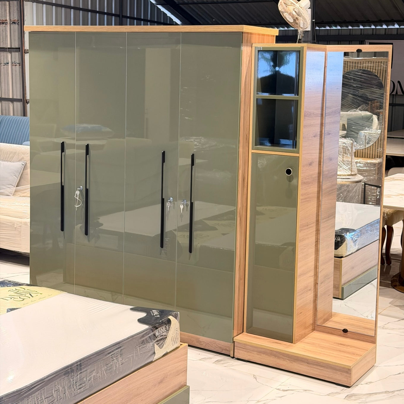 Bedroom Set Green