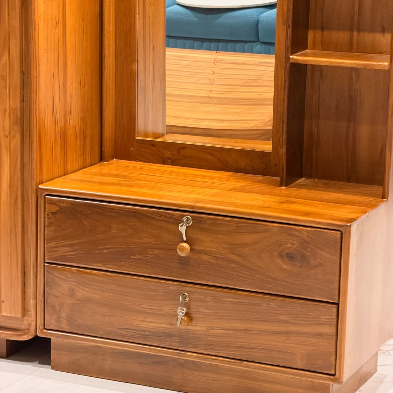 Bedroom Set – Solid Wood Teak