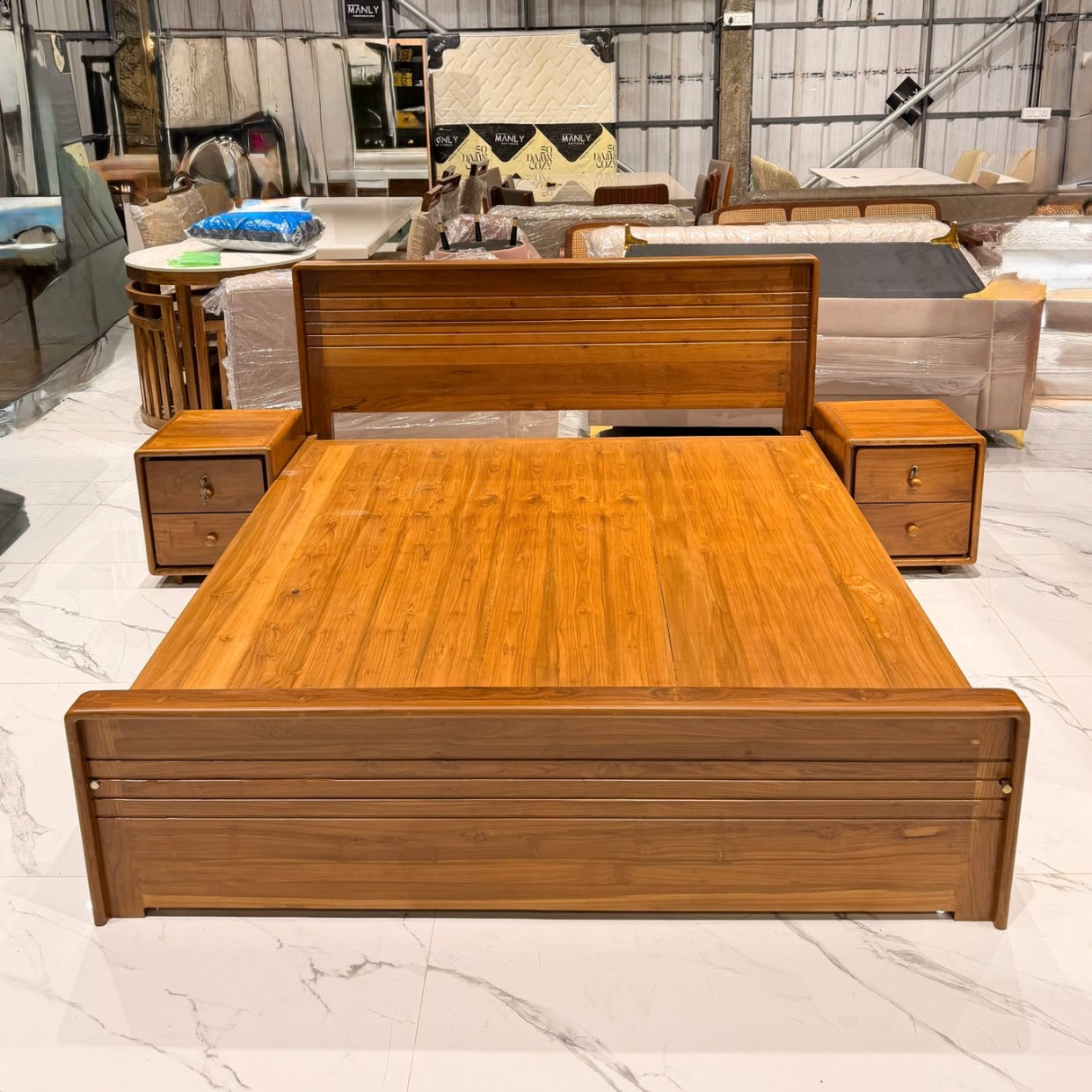 Bedroom Set – Solid Wood Teak