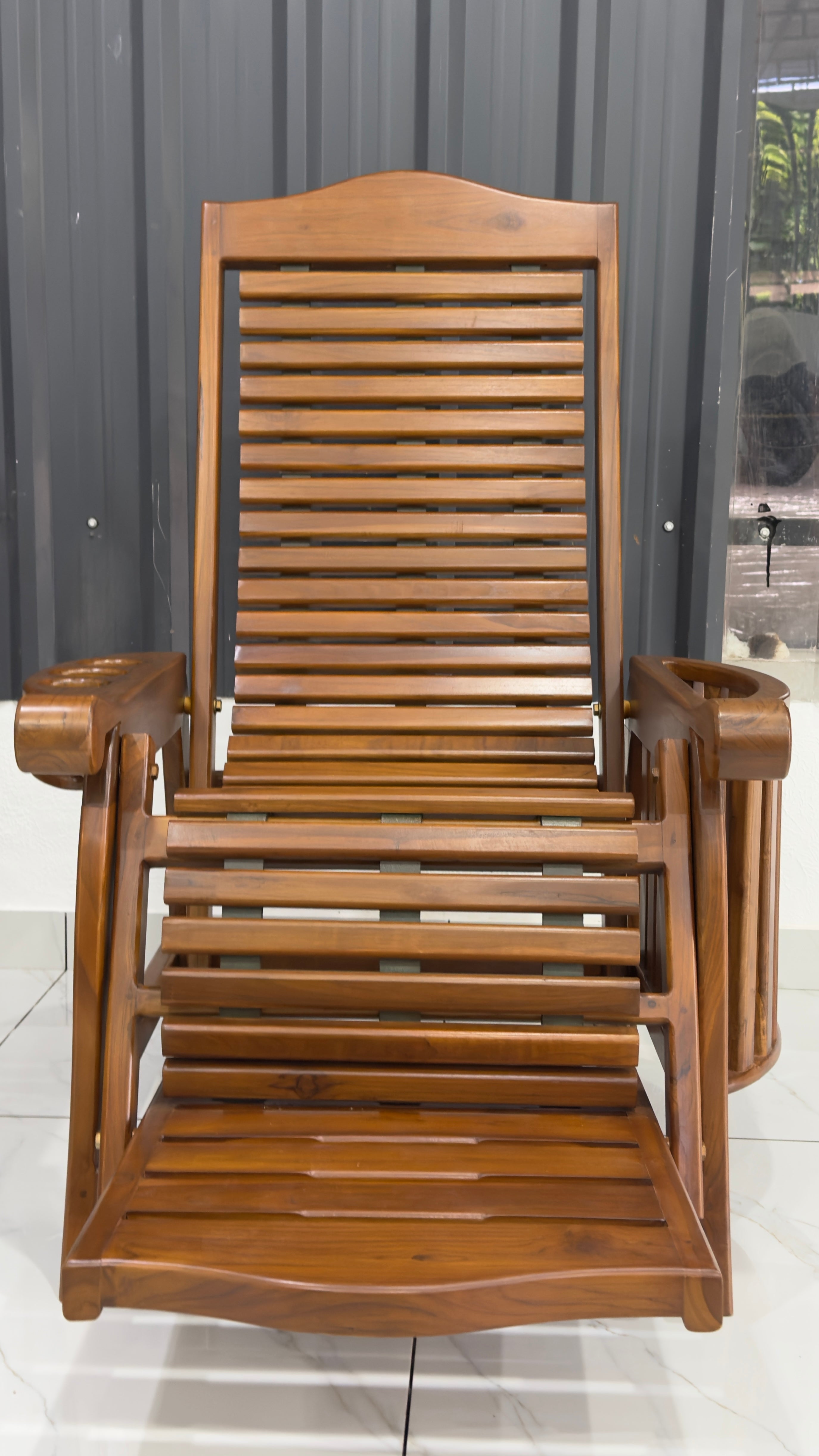 TEAK EASY CHAIR | PREIMIUM TEAK WOOD CHAIR
