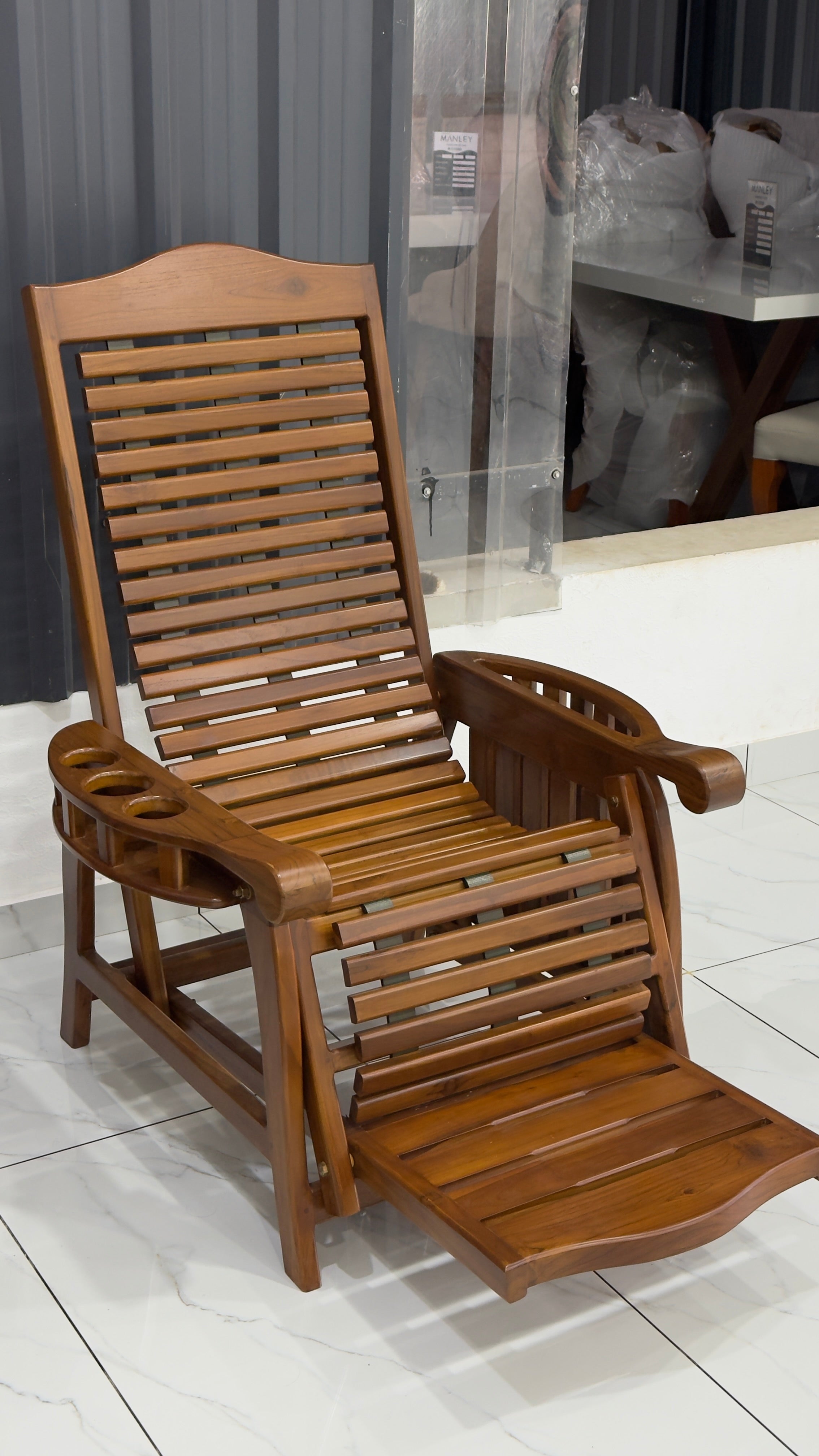 TEAK EASY CHAIR | PREIMIUM TEAK WOOD CHAIR