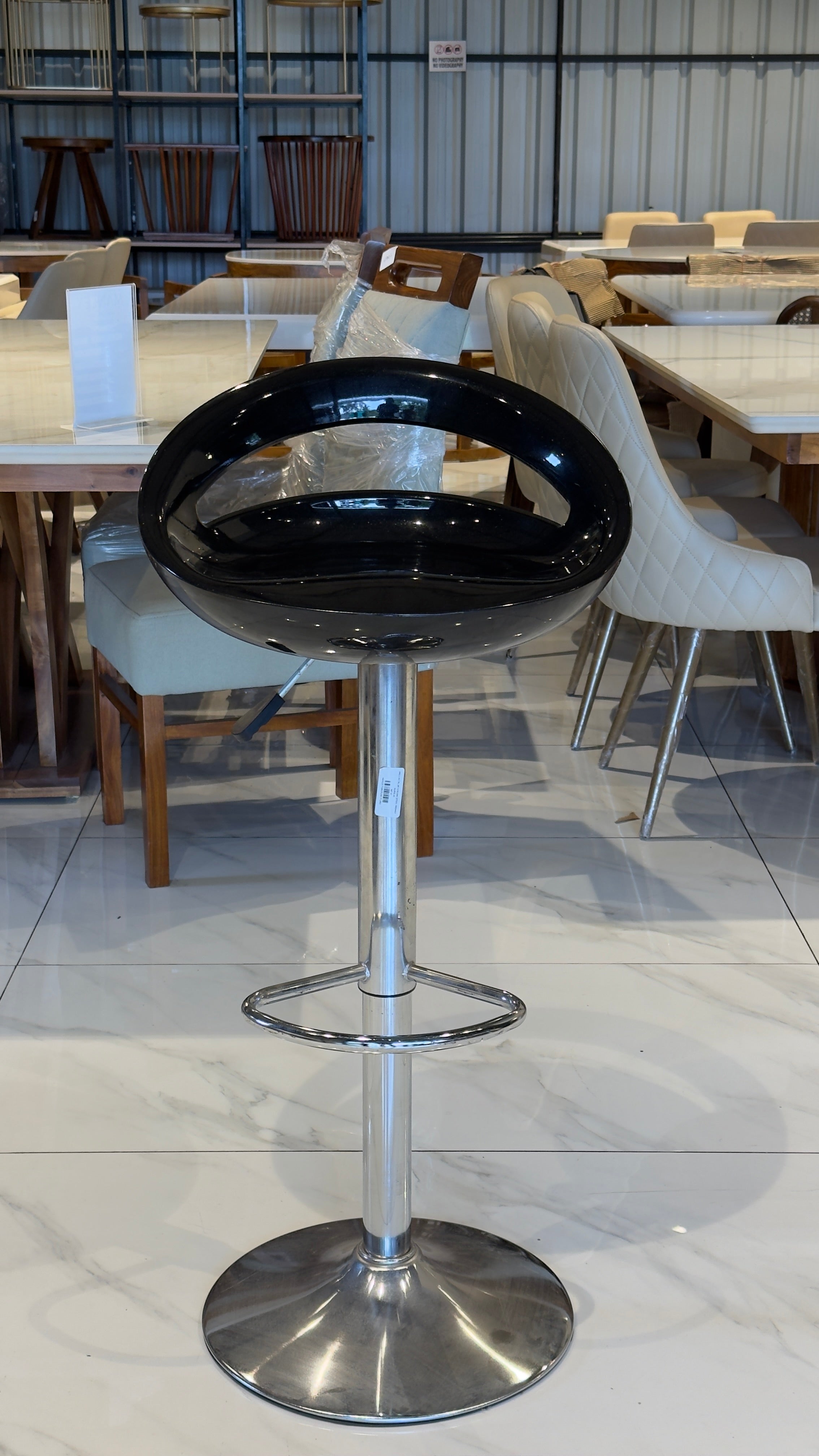 TANRIFF BAR CHAIR | METAL FRAME | IMPORTED