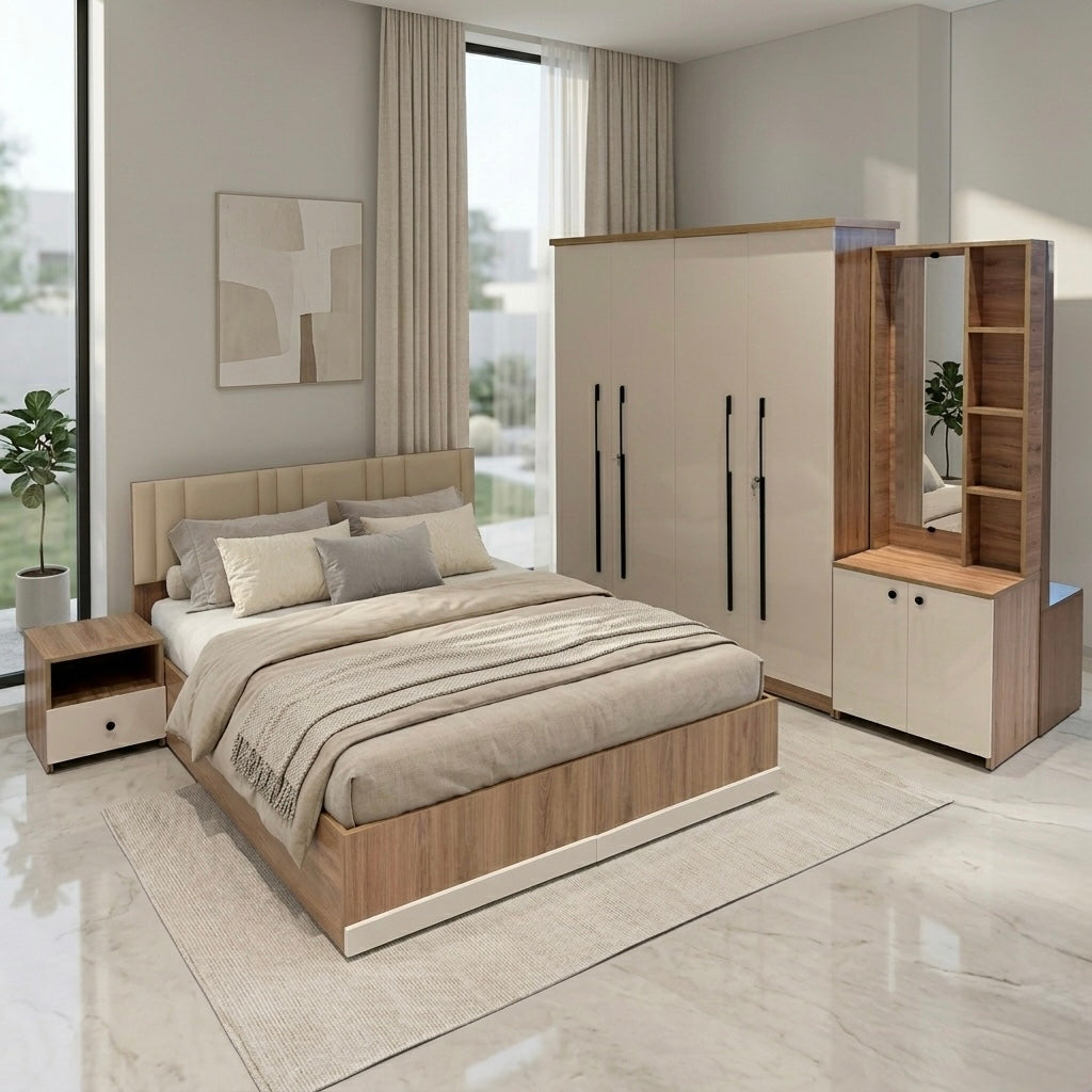 Bedroom Set Cream