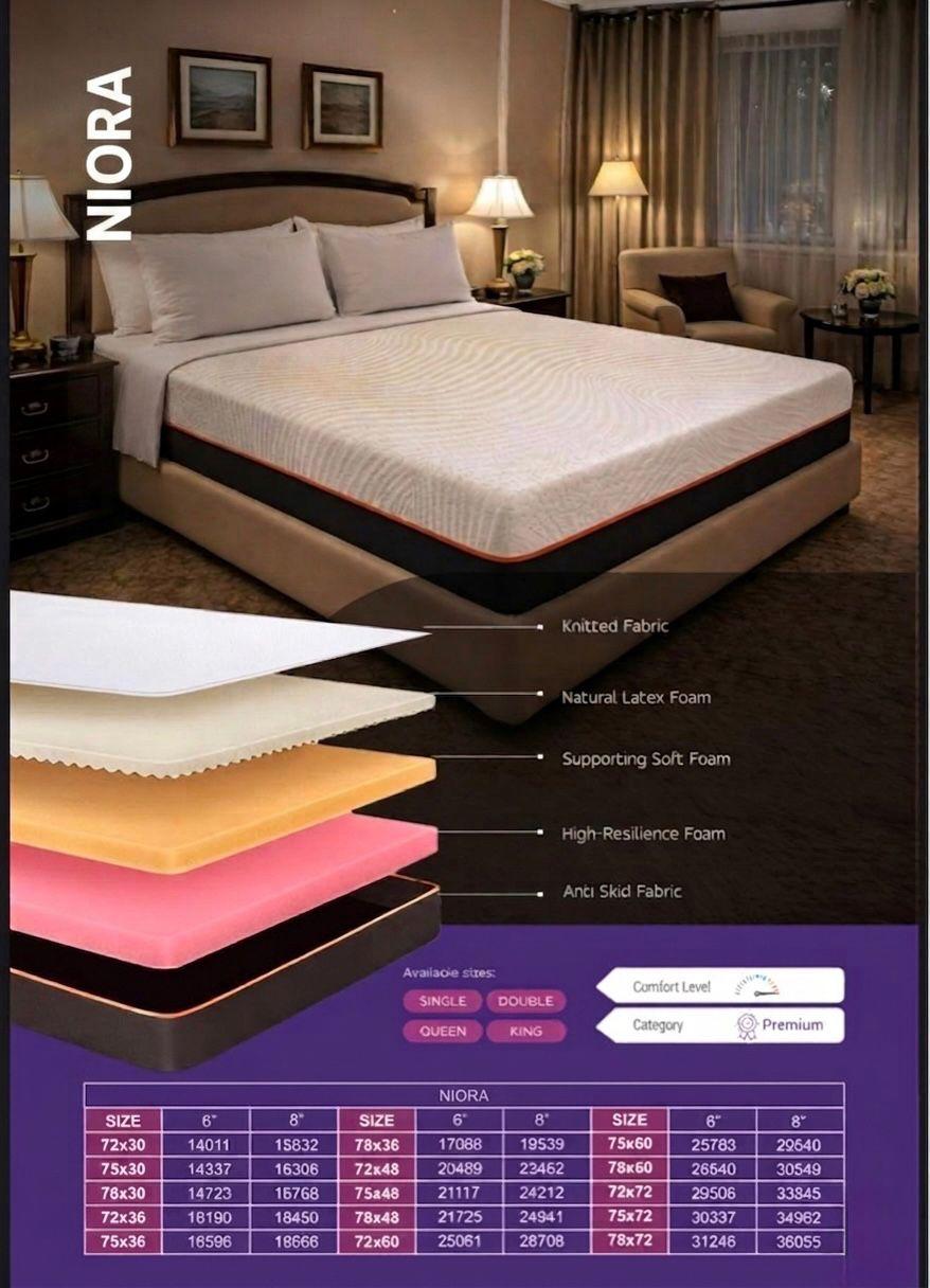 MANLEY  NIORA SUPER SOFT ROLLING  MATRESS