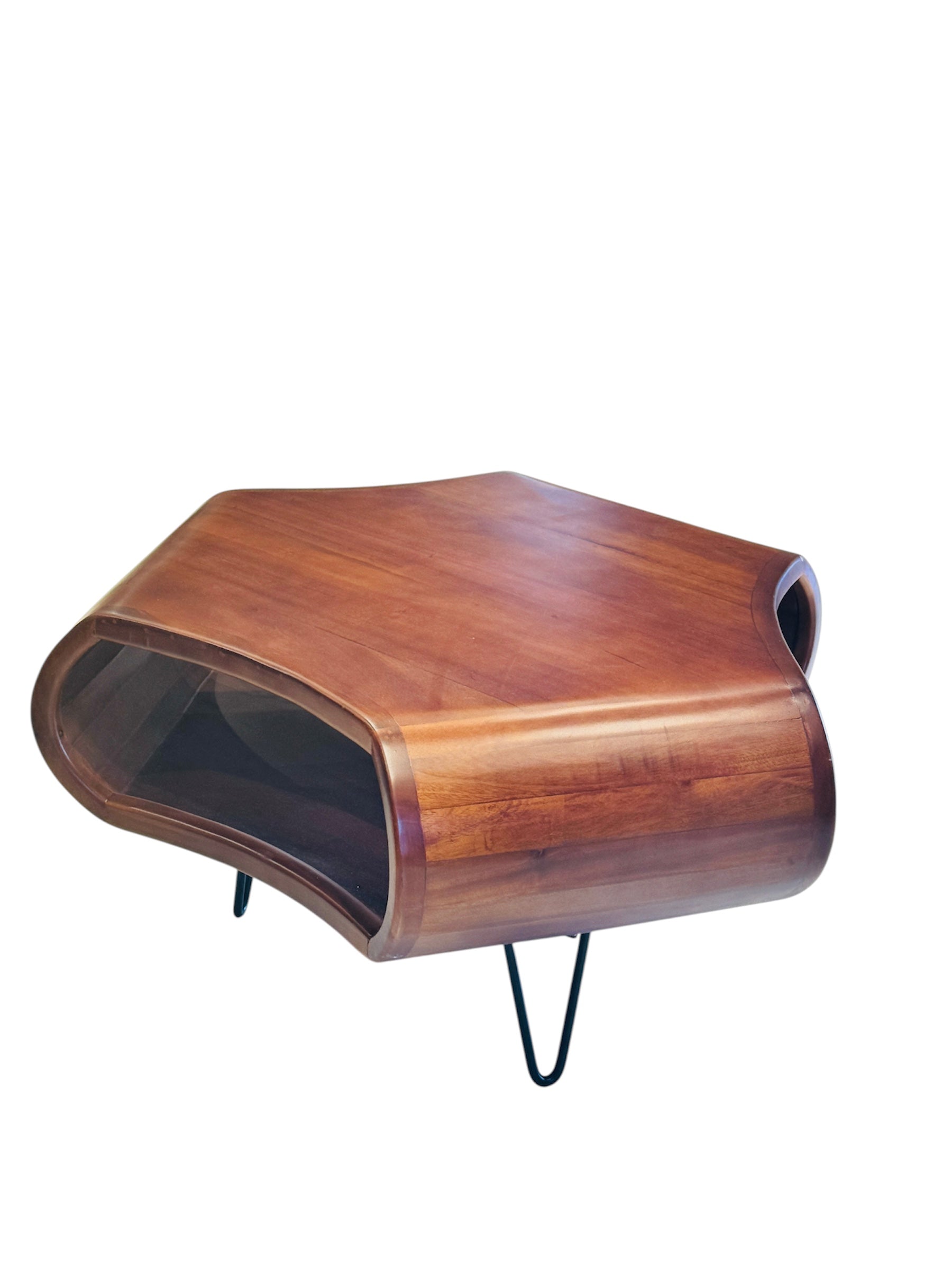 Treato Solid Wood Coffee Table | Treated Mahogany Teapoy