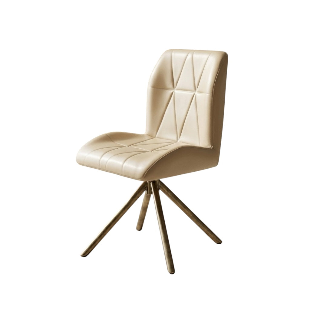 KABB CHAIR  –  METAL LEG Premium REXIN Upholstery |