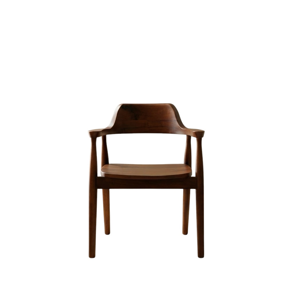 VEEN SITOUT CHAIR | SOLID MAHOGANY WOOD