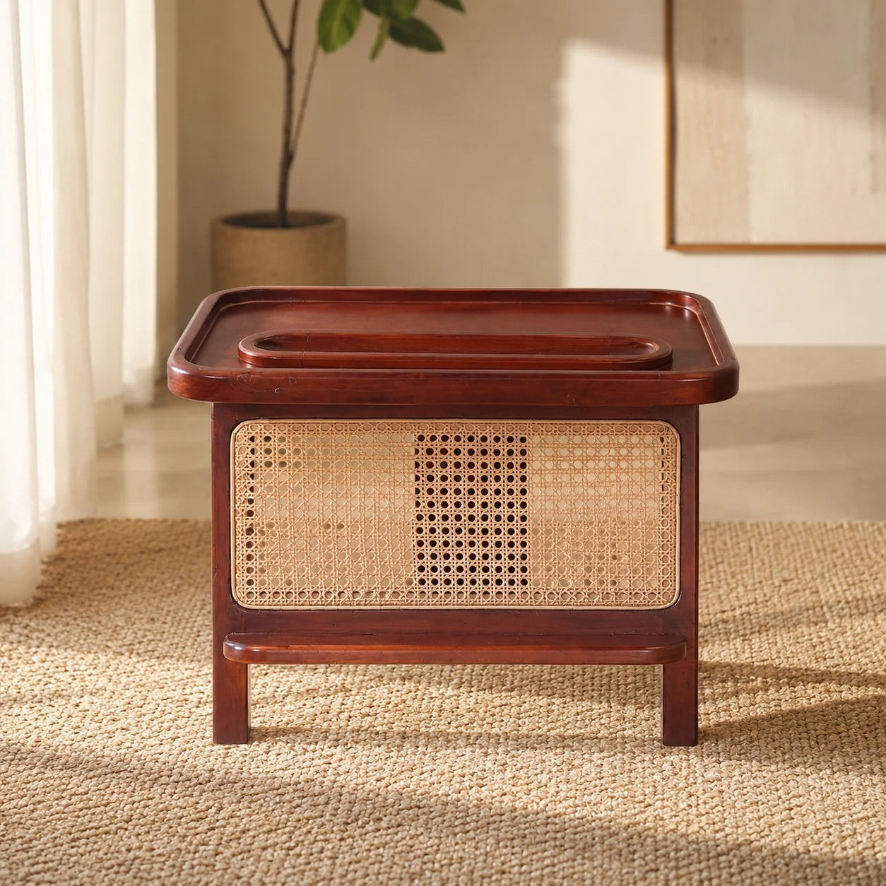 Noblenest Cofee Table – Solid Wood Brown