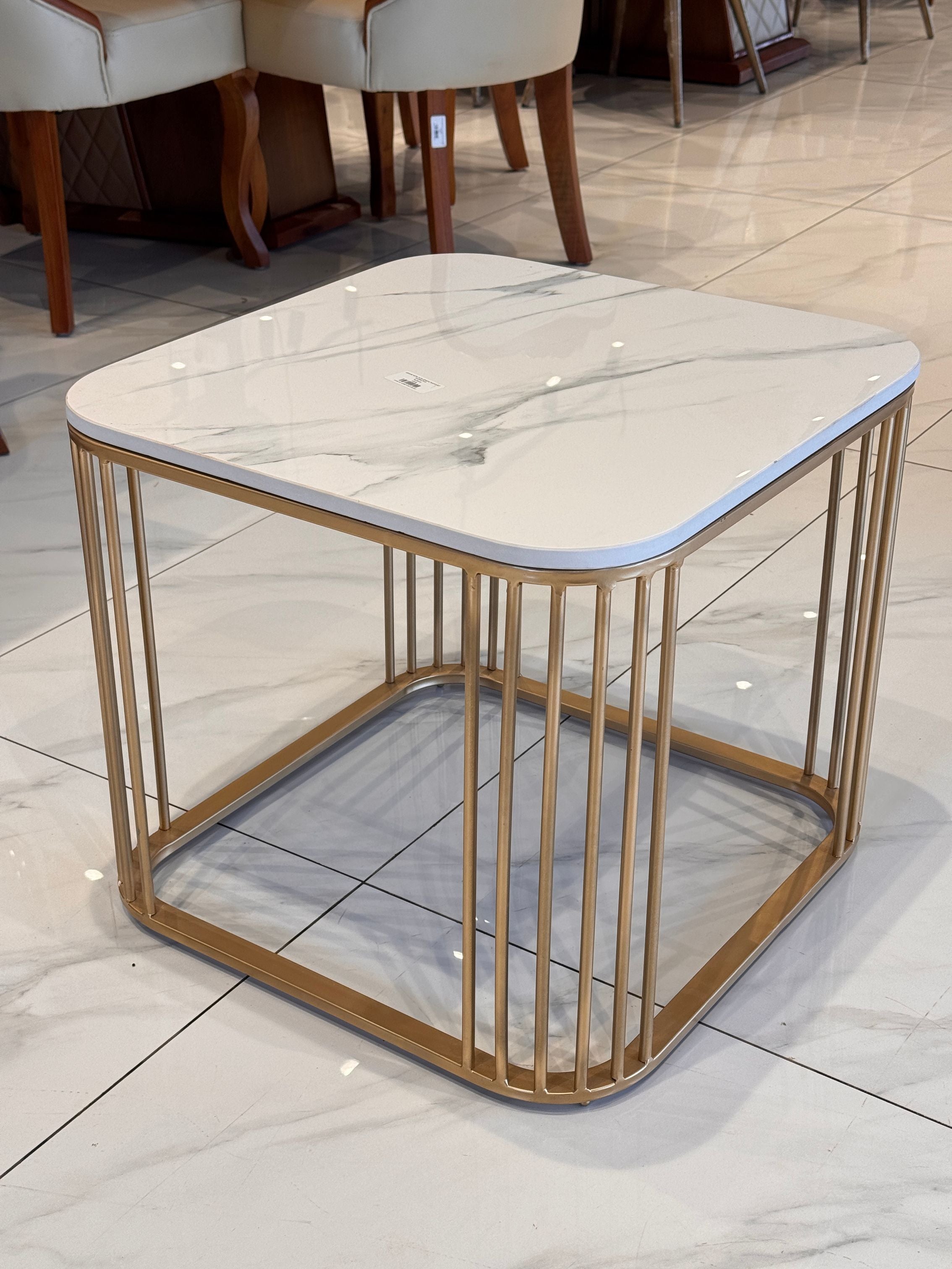 Neon Cofee Table – Metal Golden