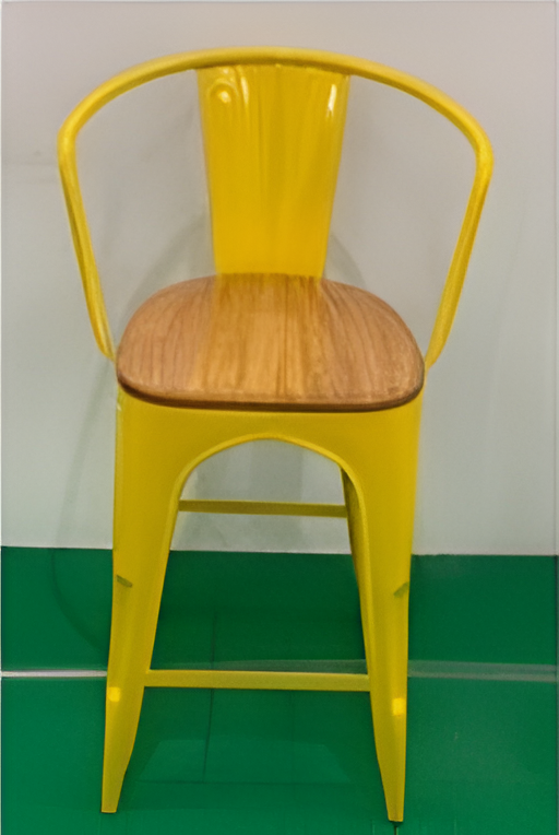 Metal Barstool with handle